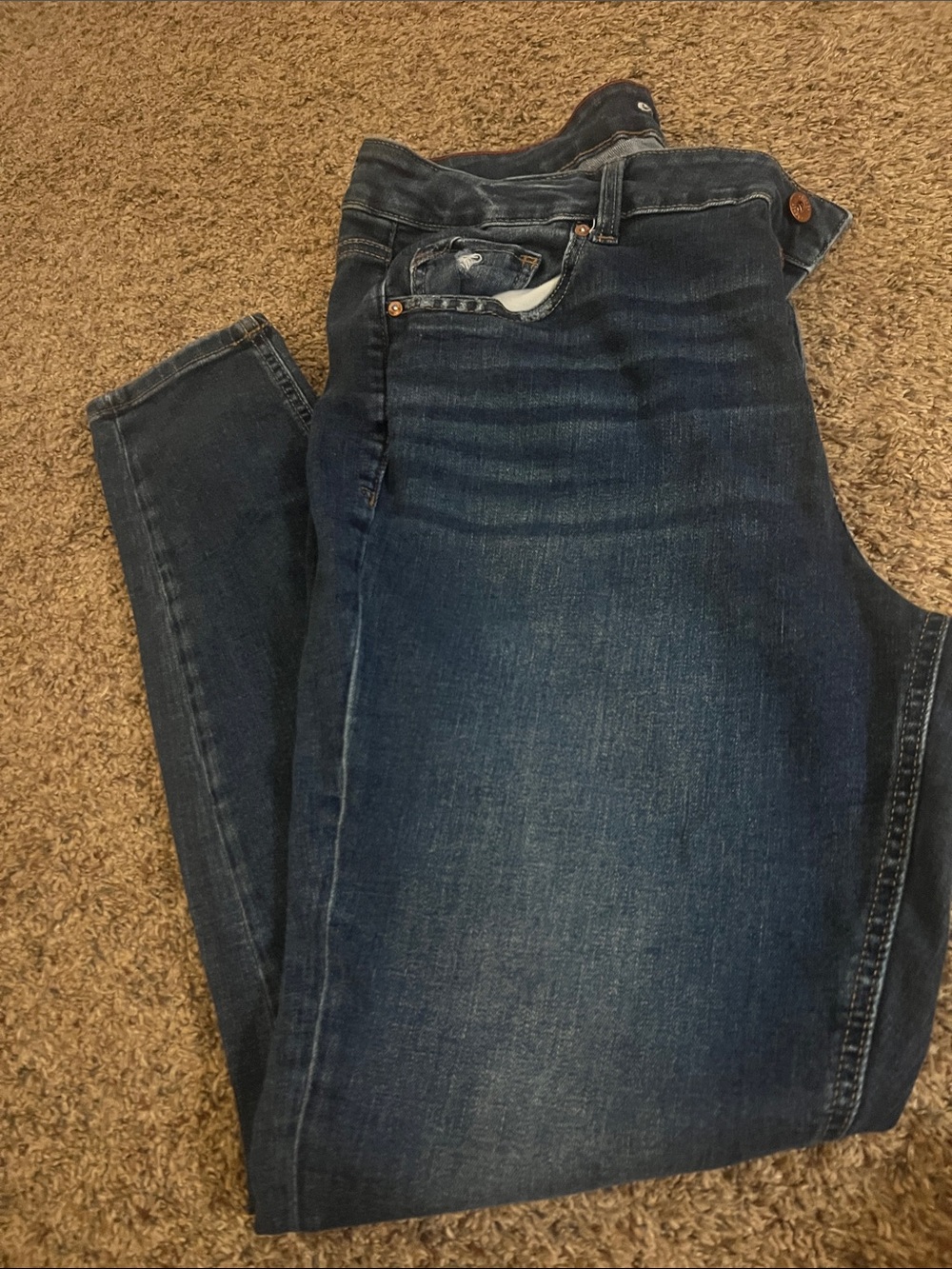 Maurices Dark Wash Skinny Jeans